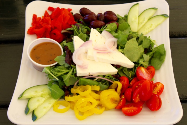 Greek veggie salad
